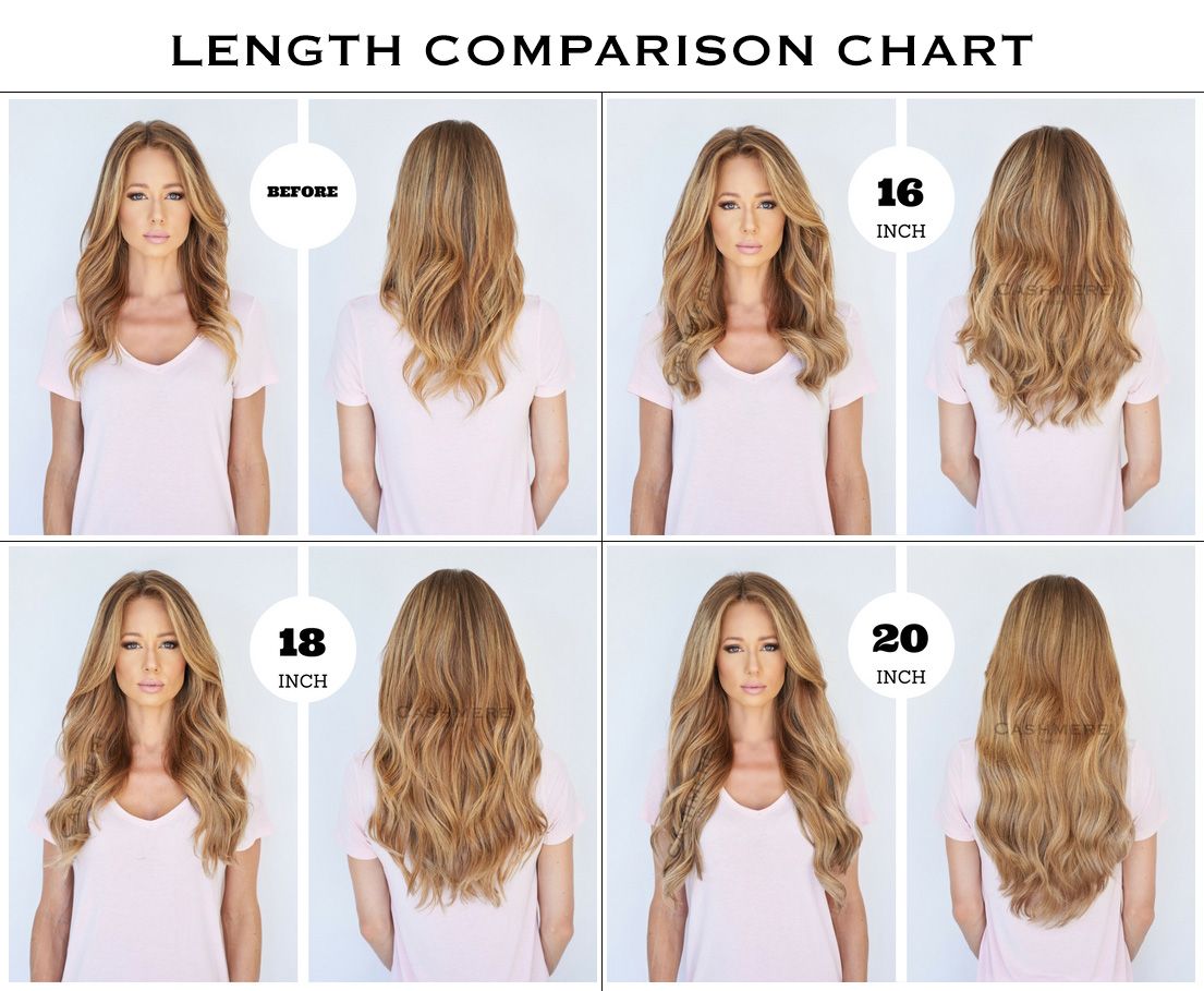 14 Inch Hair Extensions Length