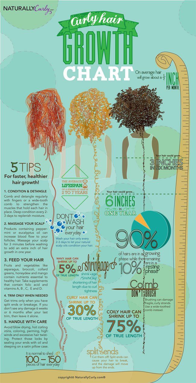 4c Hair Growth Chart