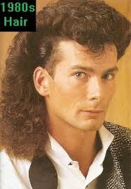 80s Perm Hair Male