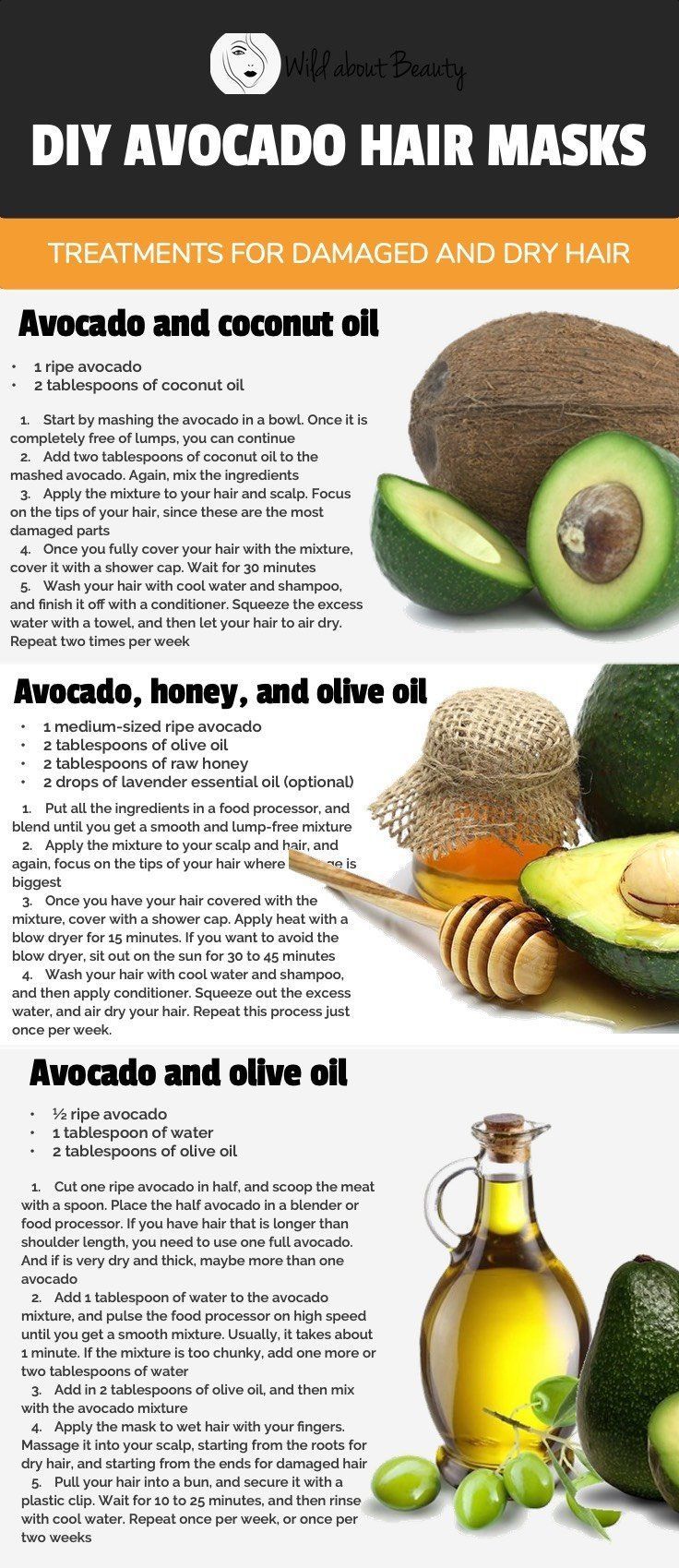 Avocado Hair Mask Diy