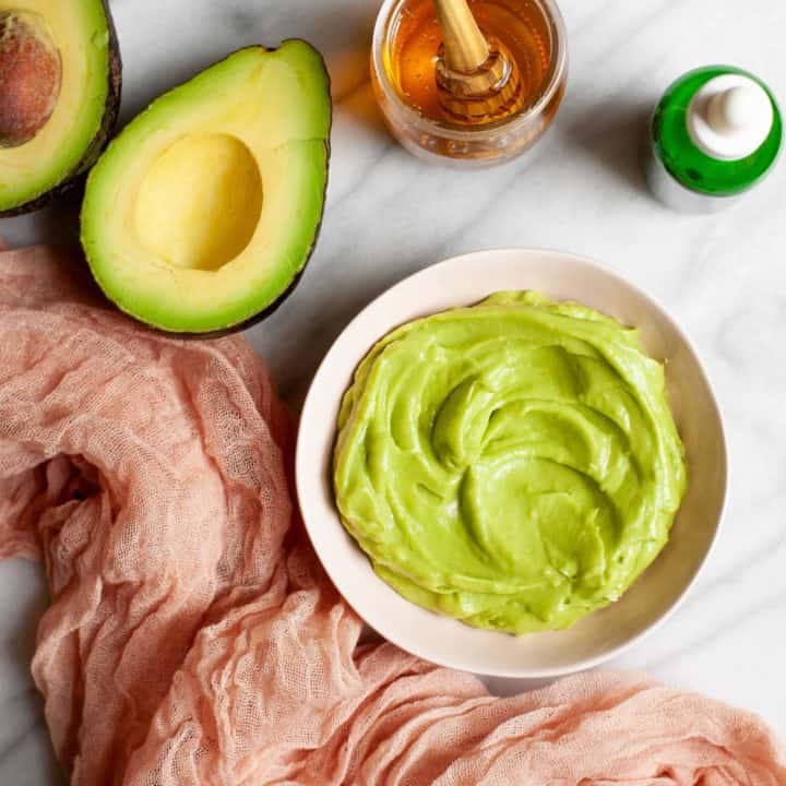 Avocado Hair Mask For Hair Growth