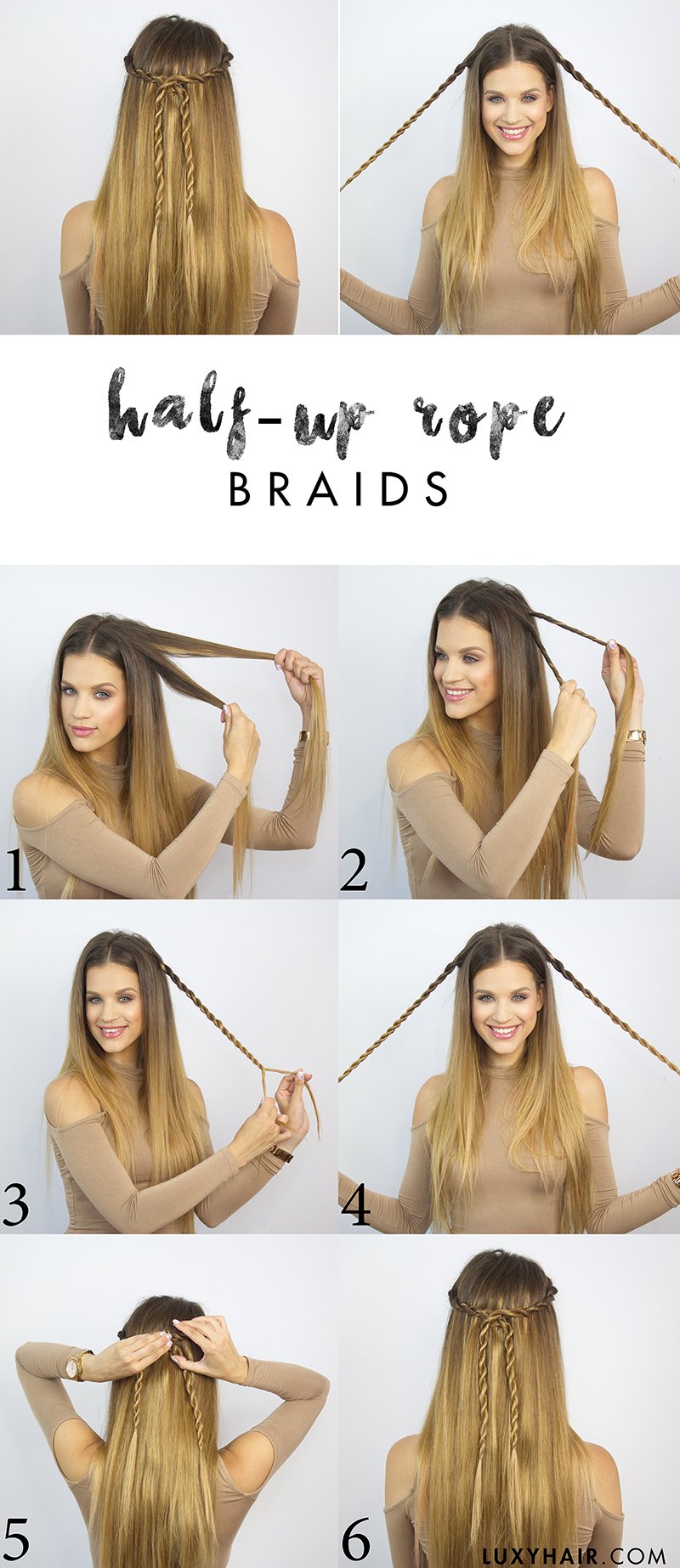 Cute Hairstyles For Long Hair For School