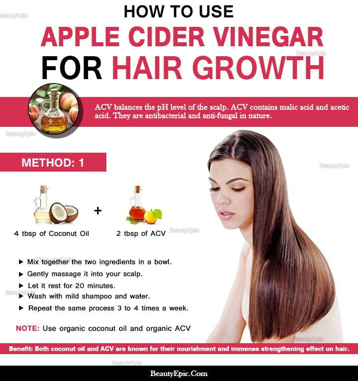 Apple Cider Vinegar For Hair Loss