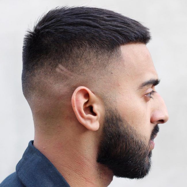 Best Short Haircut For Round Face Men