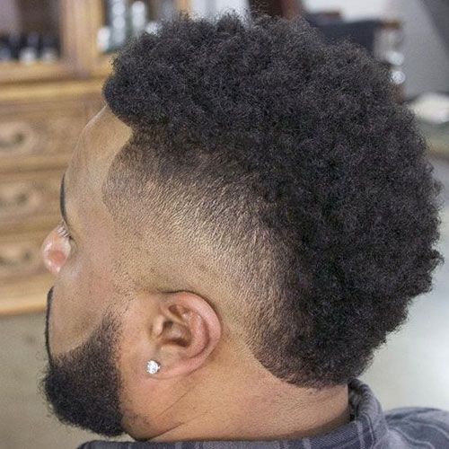 Black Mens Mohawk Haircut Styles